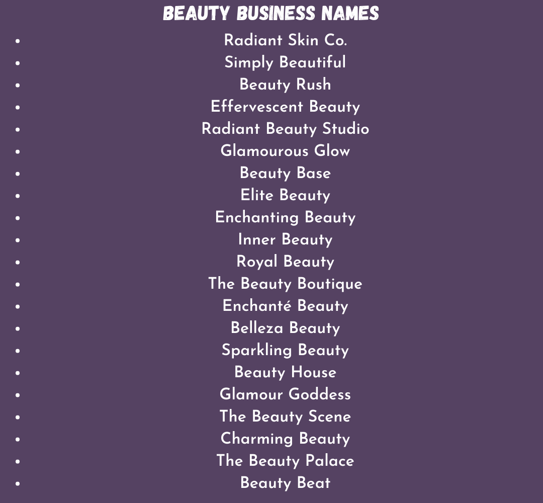 Names cosmetics cosmetic catchy saubhaya thebrandboy sassy honey slogans