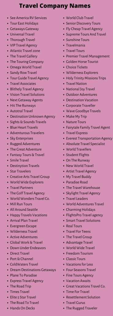 500-unique-tour-travel-company-names-list