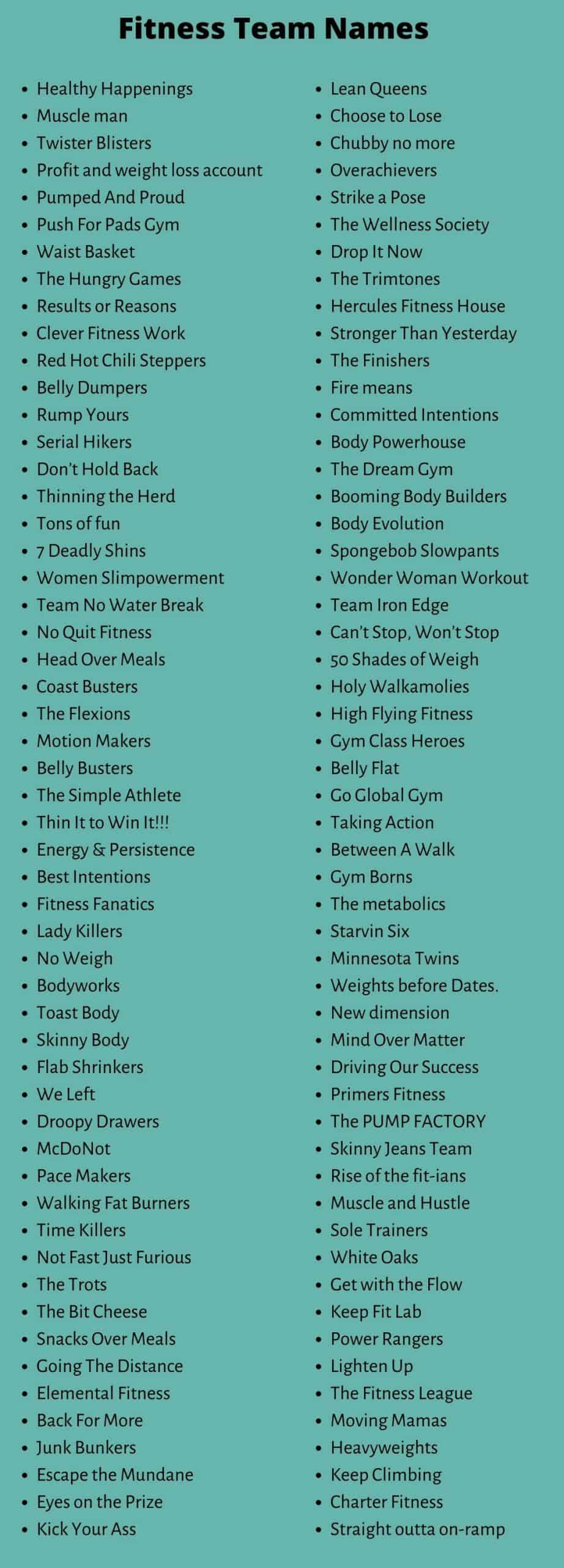 fitness-team-names-500-catchy-fitness-challenge-names