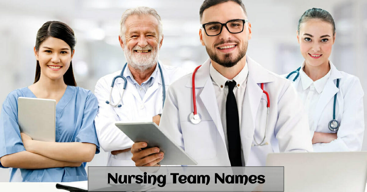 Cool Medical Team Names