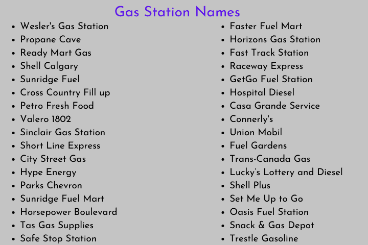 500-catchy-petrol-and-gas-station-name-ideas