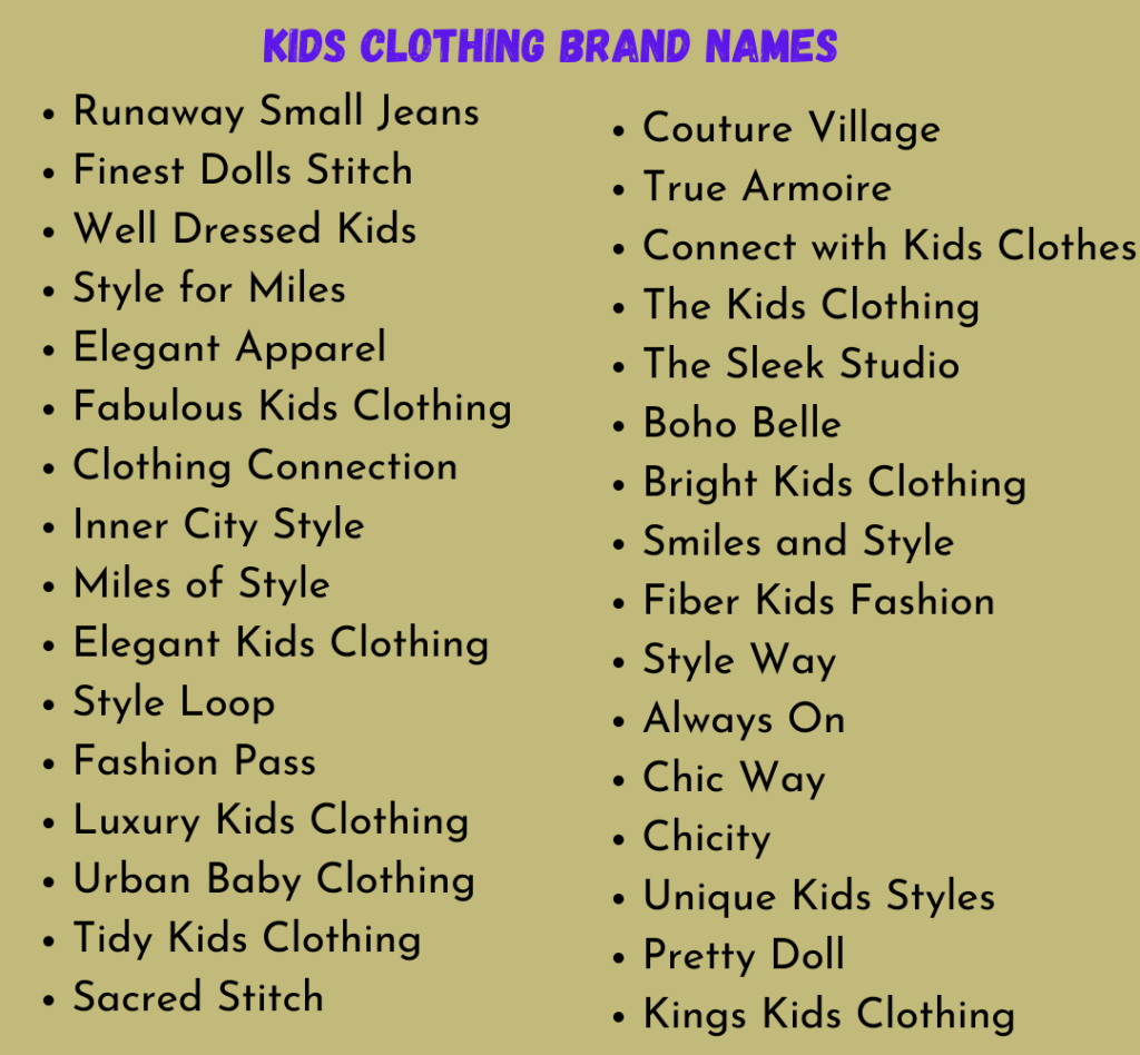 450-cute-and-catchy-kids-clothing-brand-names-2023