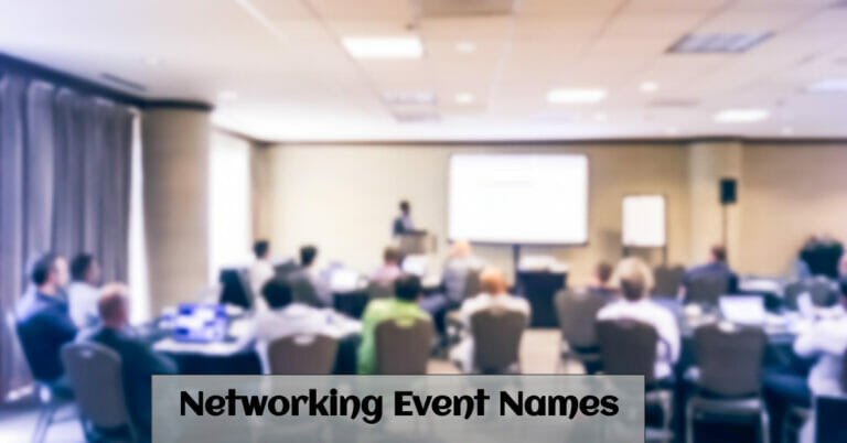 Networking Event Names