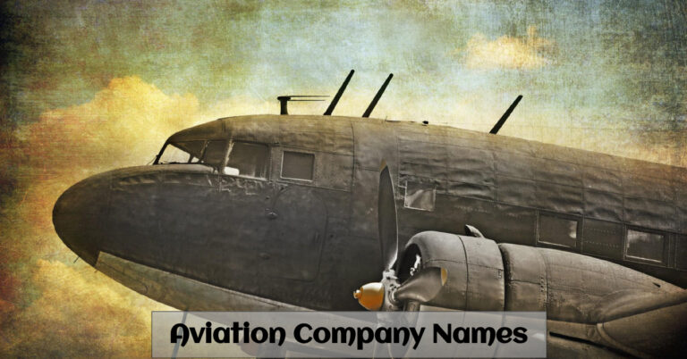 Aviation Company Names