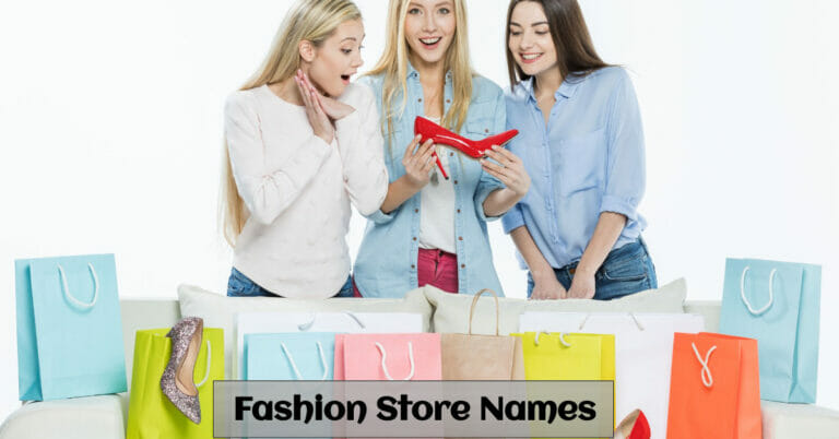 Fashion Store Names