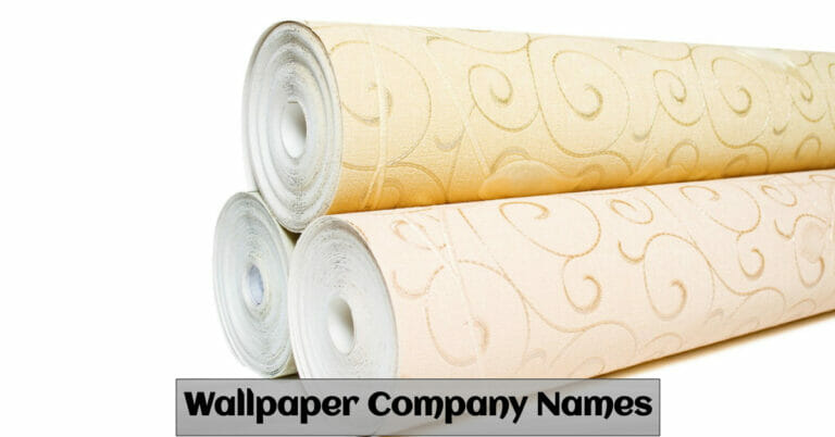 Wallpaper Company Names