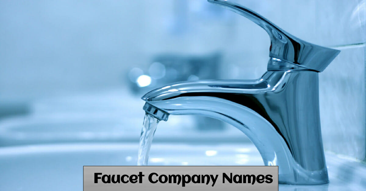 Faucet Company Names