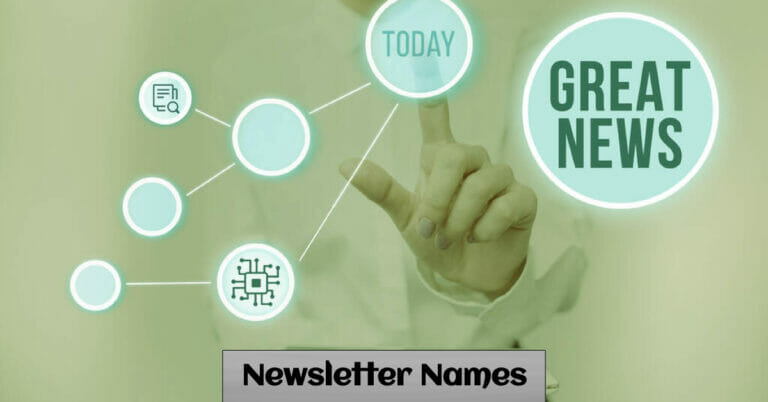 Newsletter Names