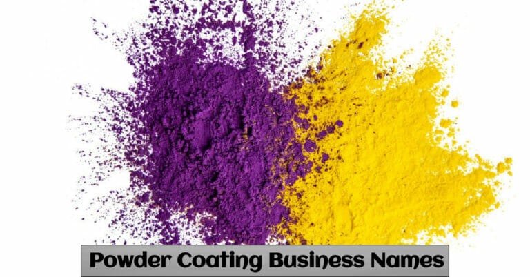 Powder Coating Business Names