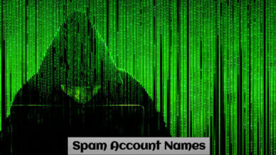 Spam Account Names