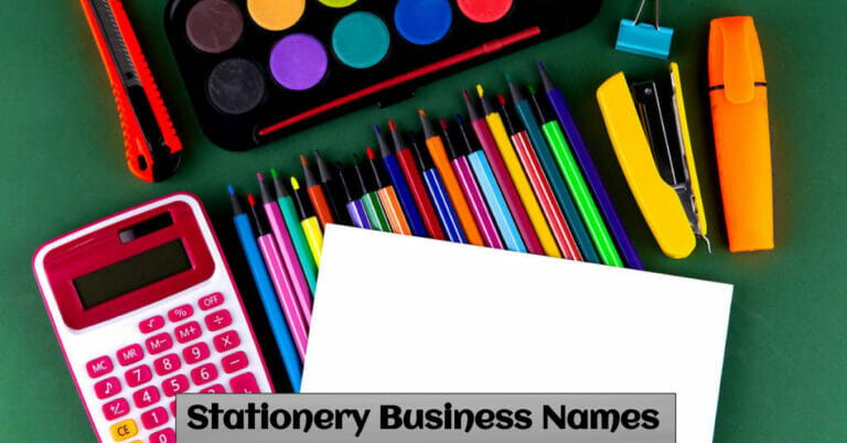 Stationery Business Names