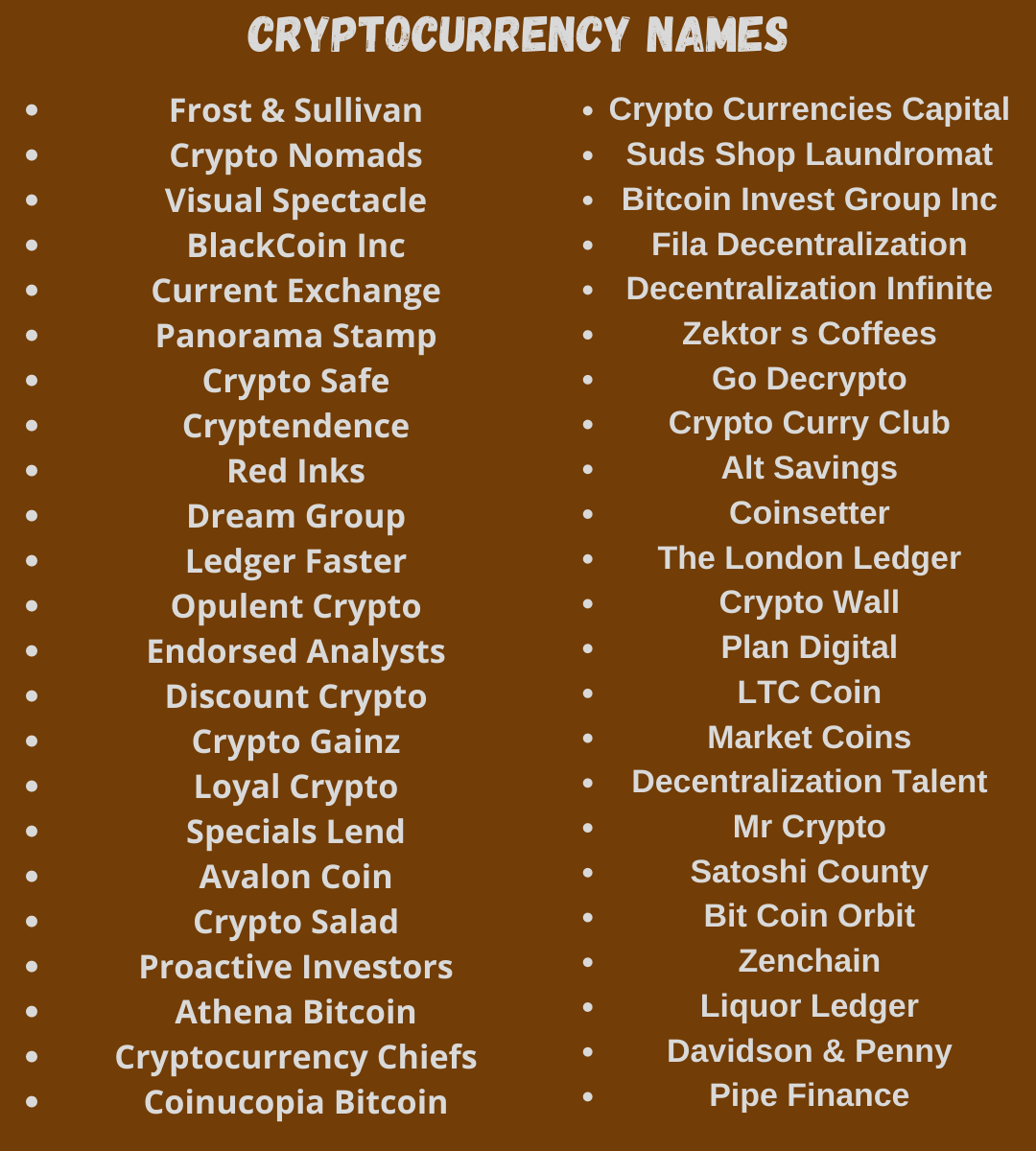 crypto name meaning