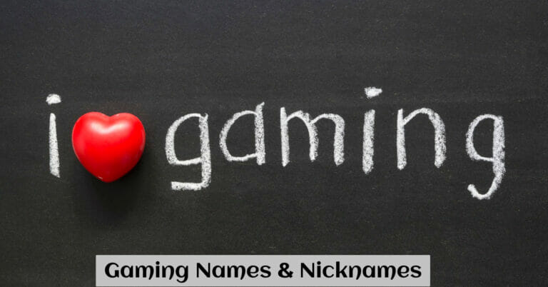 Gaming Names