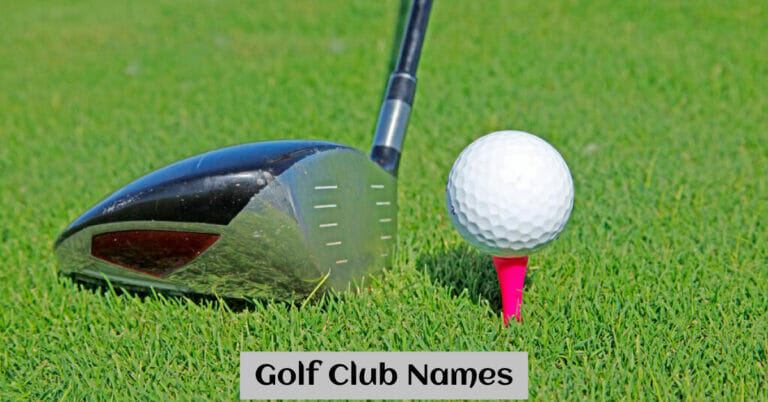 Golf Club Names