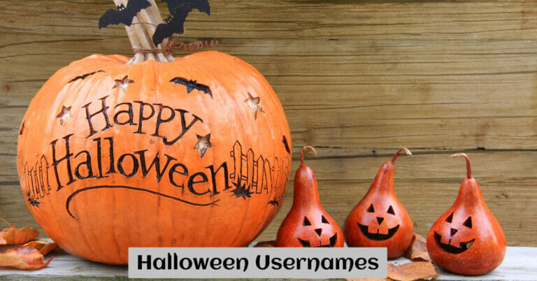 Halloween Usernames