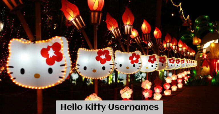 Hello Kitty Usernames