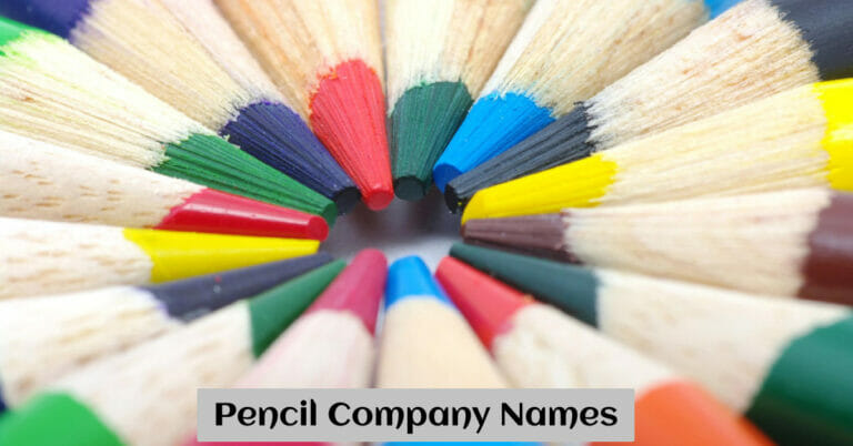 Pencil Company Names