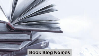 Book Blog Names