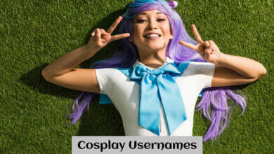 Cosplay Usernames