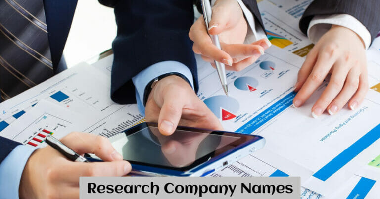 Research Company Names