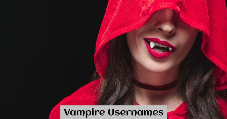 Vampire Usernames