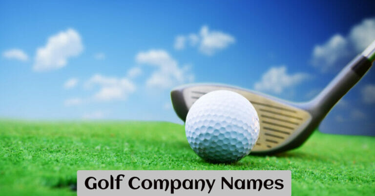 Golf Company Names