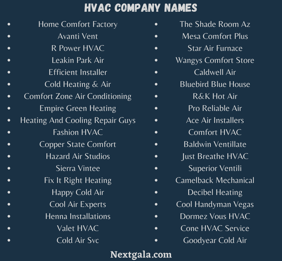 500-catchy-hvac-company-name-ideas-updated