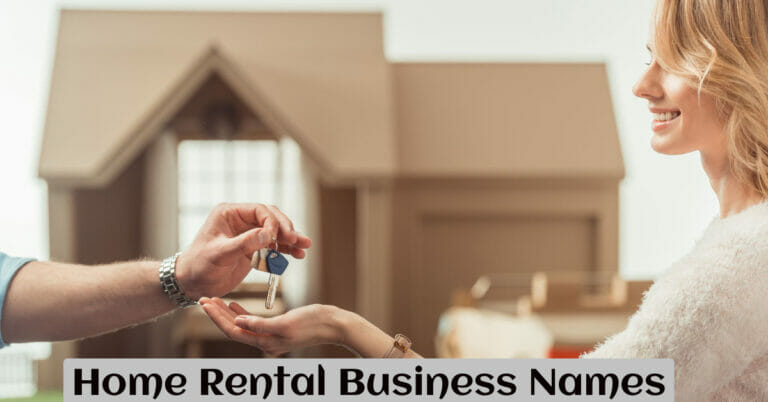 Home Rental Business Names