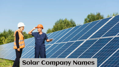 Solar Company Names