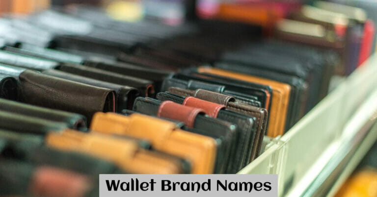 Wallet Brand Names