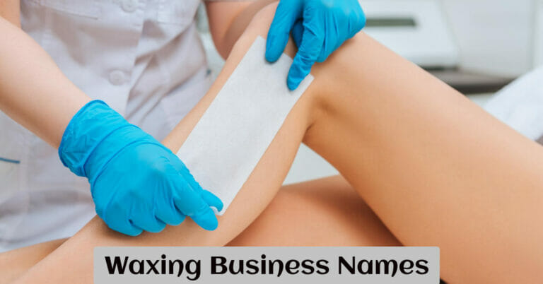 Waxing Business Names