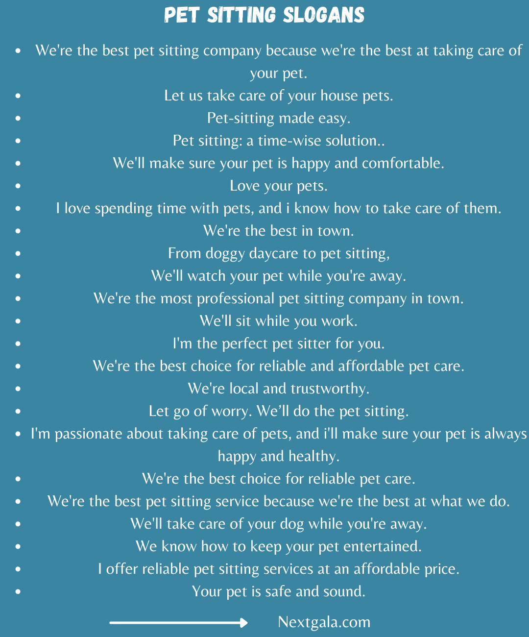 470 Catchy Pet Sitting Slogans And Taglines 470 Catchy Pet Sitting Slogans And Taglines