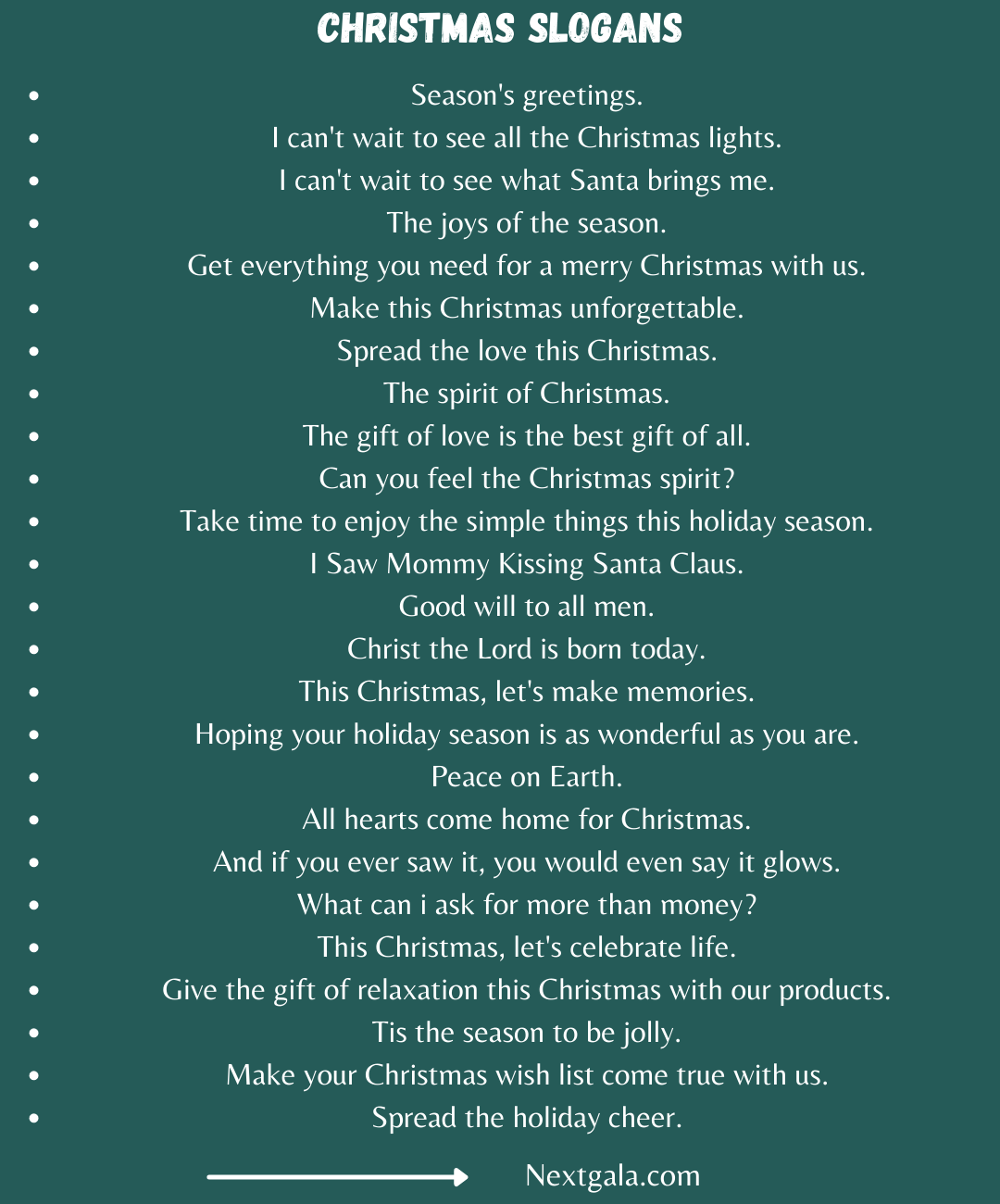 300+ Fun and Catchy Christmas Slogans of All Time (2023)