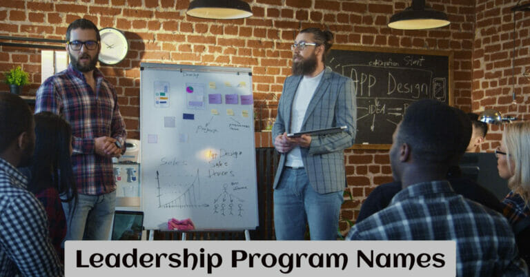 Leadership Program Names