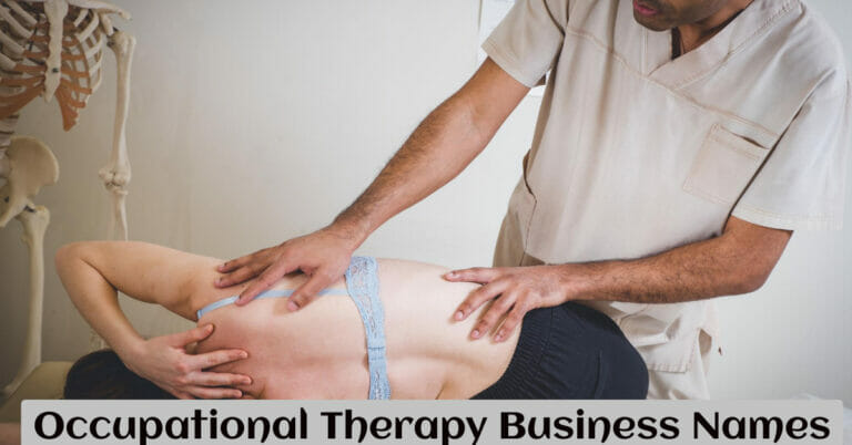 Occupational Therapy Business Names