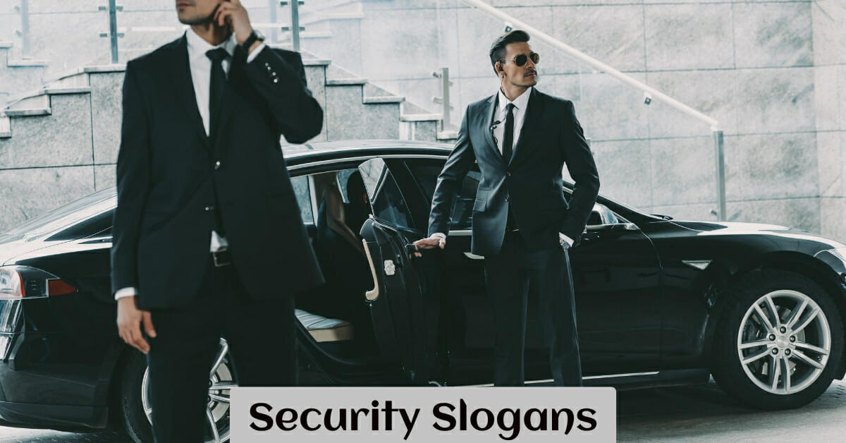 Catchy Security Company Slogans And Taglines