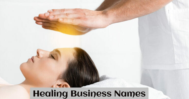 Healing Business Names