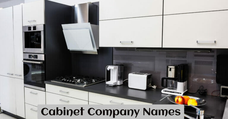 Cabinet Company Names