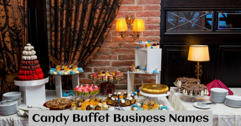 Candy Buffet Business Names