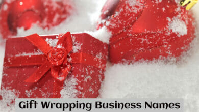 Gift Wrapping Business Names