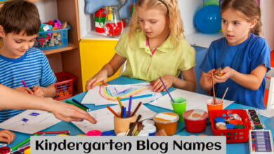 Kindergarten Blog Names