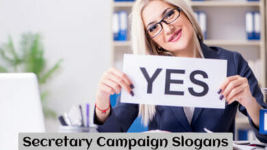 Secretary Campaign Slogans