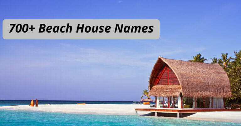 Beach House Names