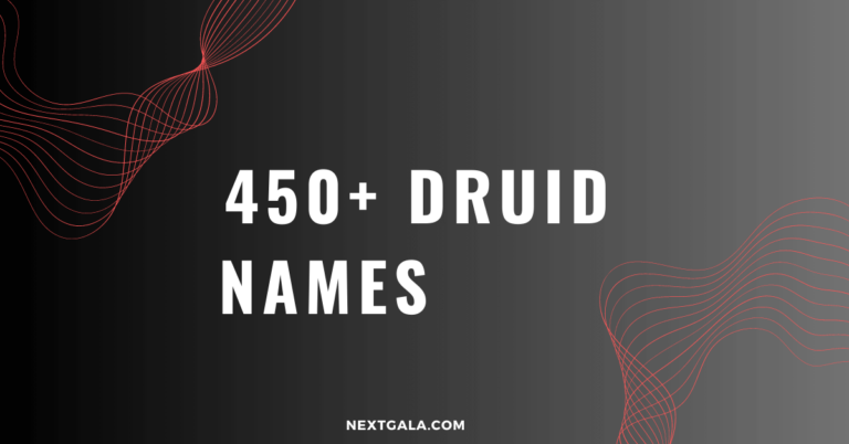 Druid Names