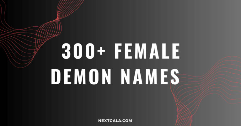 Female Demon Names