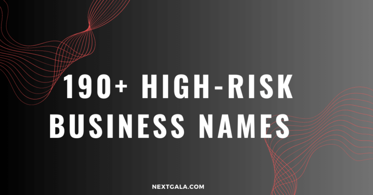 High-Risk Business Names