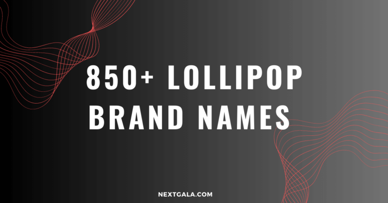 Lollipop Brand Names