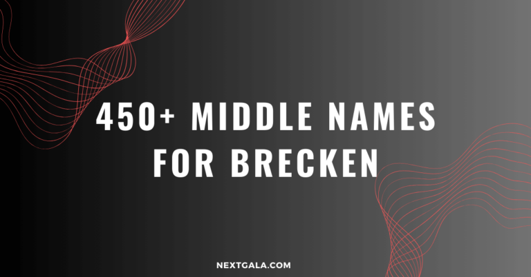 Middle Names For Brecken