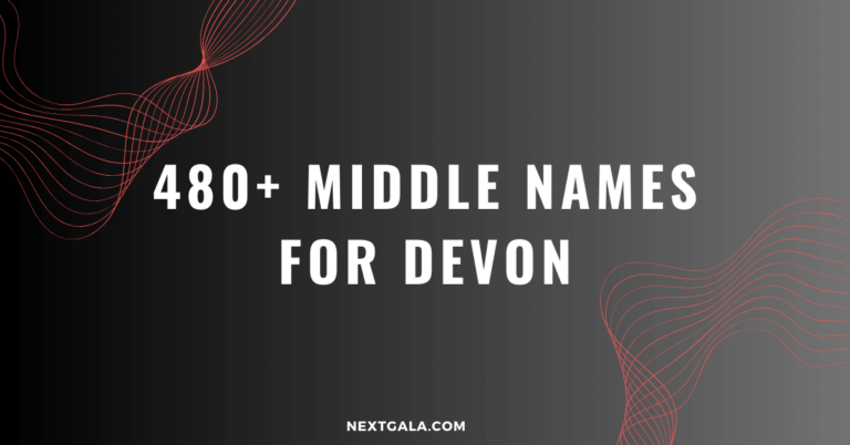 Middle Names For Devon