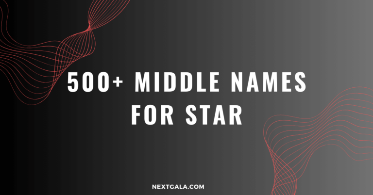 Middle Names For Star